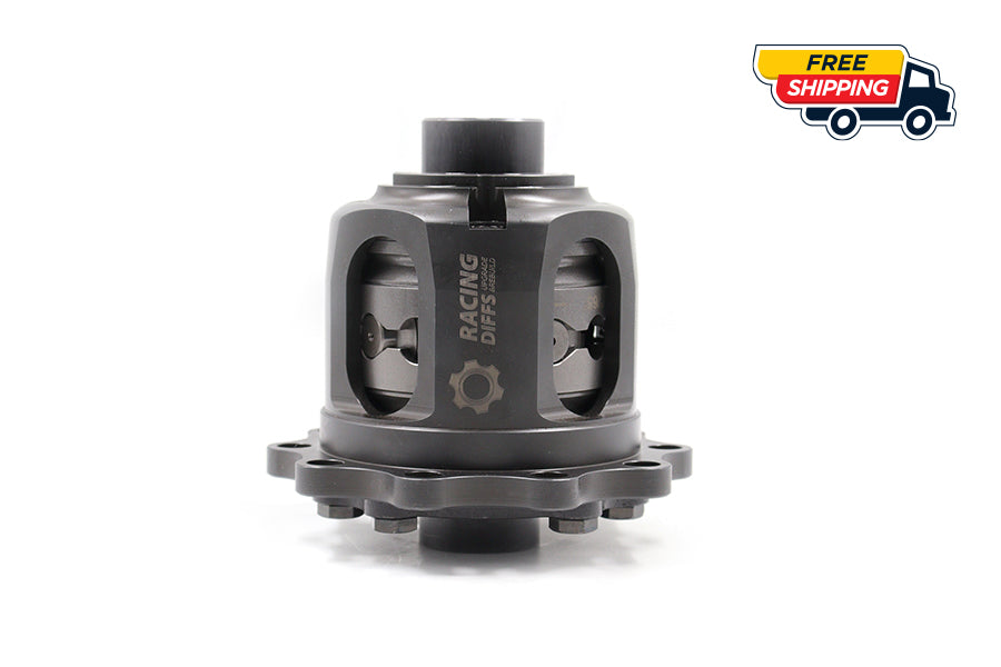 RacingDiffs 210 mm large‑case clutch LSD for BMW E46 M3, E39 M5, E34 M5 – forged internals, moly‑ceramic plates