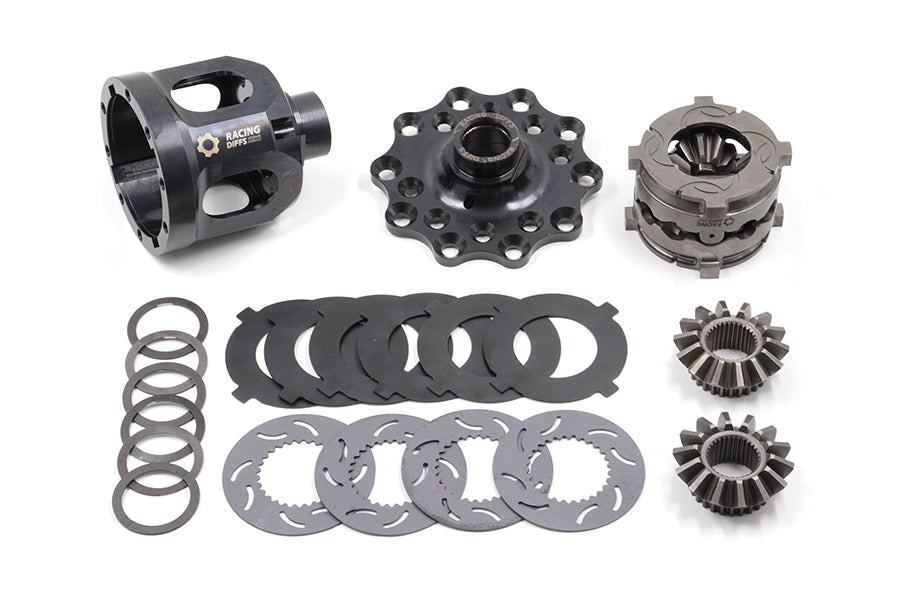 BMW 215LW Fully-Forged LSD internal components with clutch plates, forged housing and differential gears