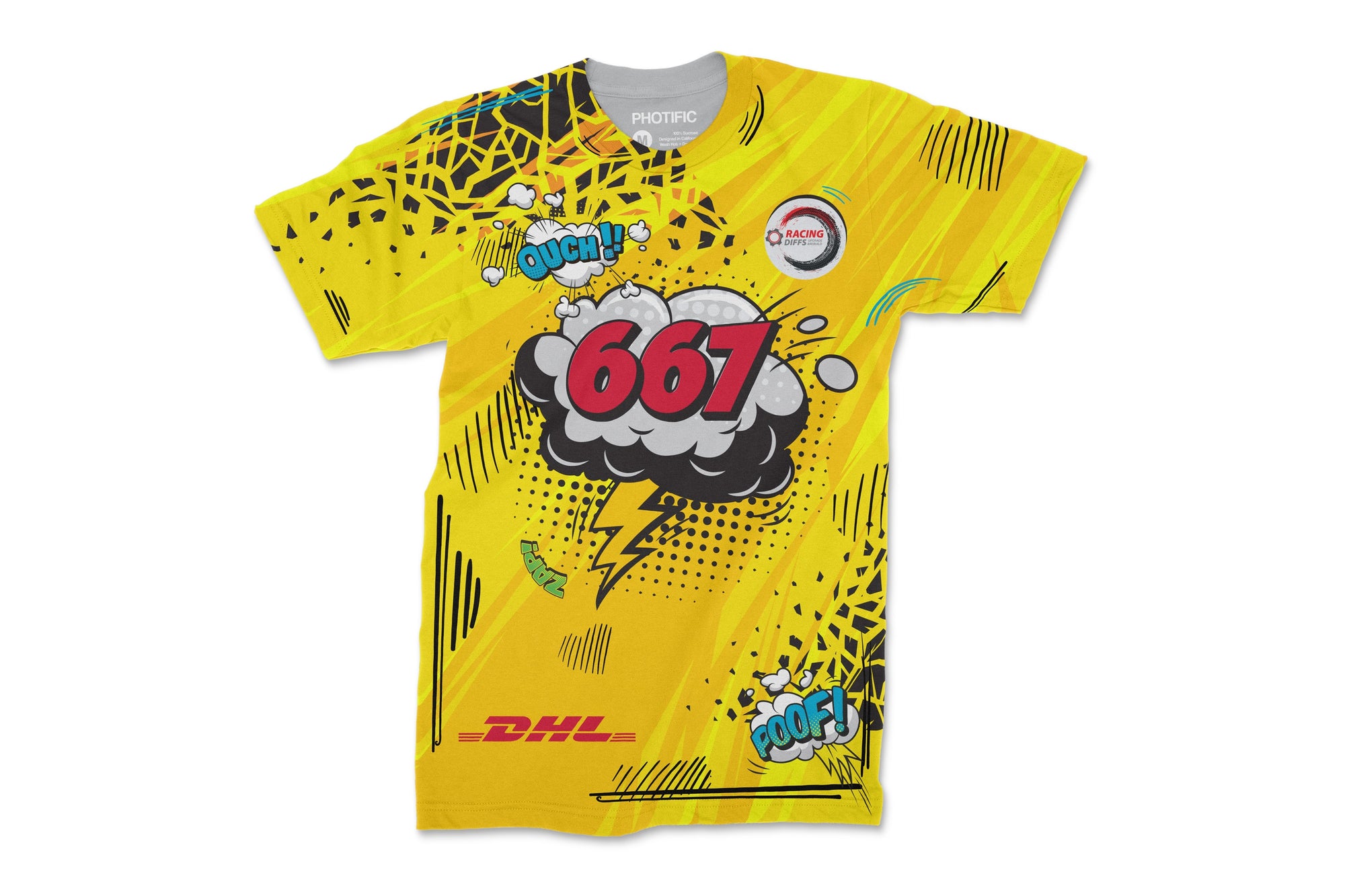 RacingDiffs Drift shirt powered by DHL