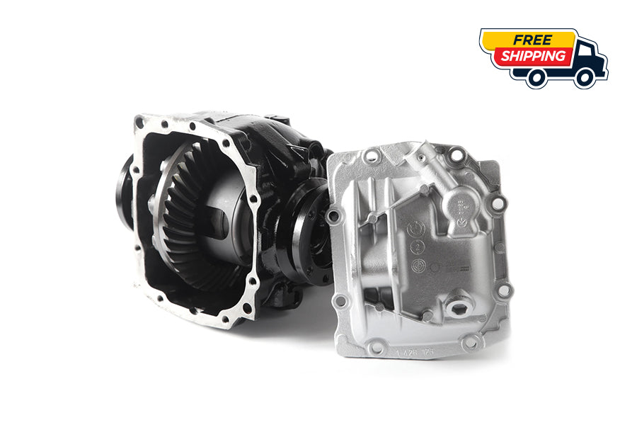 Ready-to-mount Limited Slip Differential (LSD) for BMW E46, E39, and Z4 (E85). Fully rebuilt unit with reinforced bearings for improved traction and handling.