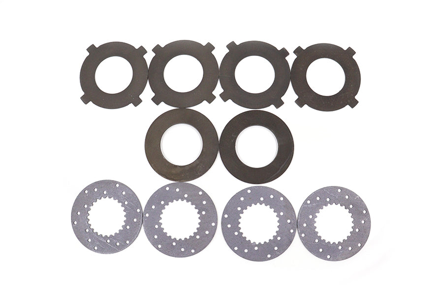 Full clutch‑plate pack for Audi R8 / Lamborghini Gallardo rear LSD—set of steel reaction plates, friction discs and preload shims by RacingDiffs
