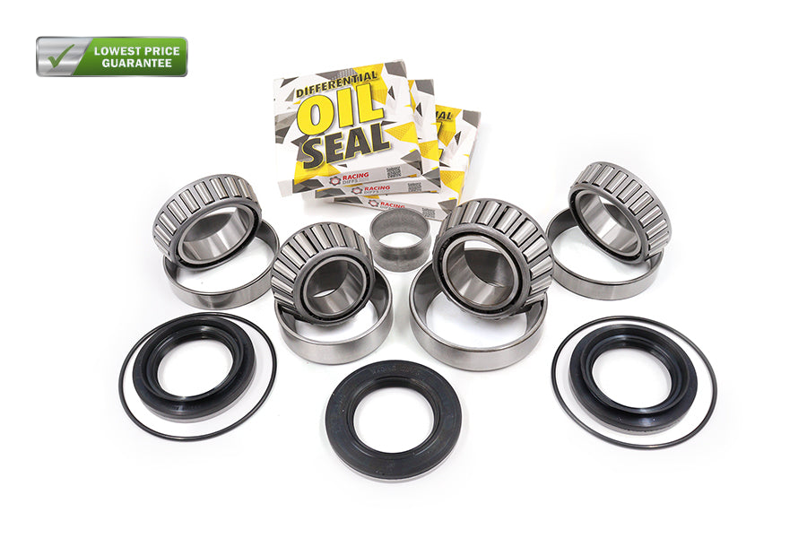 High-strength tapered and ball bearings with RacingDiffs seals – Motorsport LSD rebuild kit for BMW