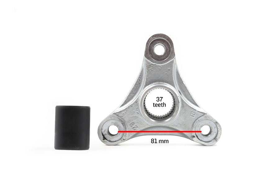 BMW rear differential input flange 34 teeth 81mm for propshaft connection F10 F30 X3 X5 differential repair