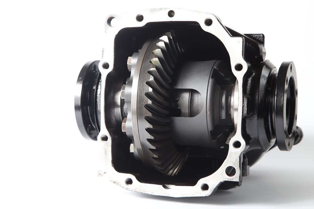 BMW E46, E39, and Z4 (E85) Limited Slip Differential (LSD) Type 188K – Open case view showcasing internal gears and RacingDiffs LSD conversion system