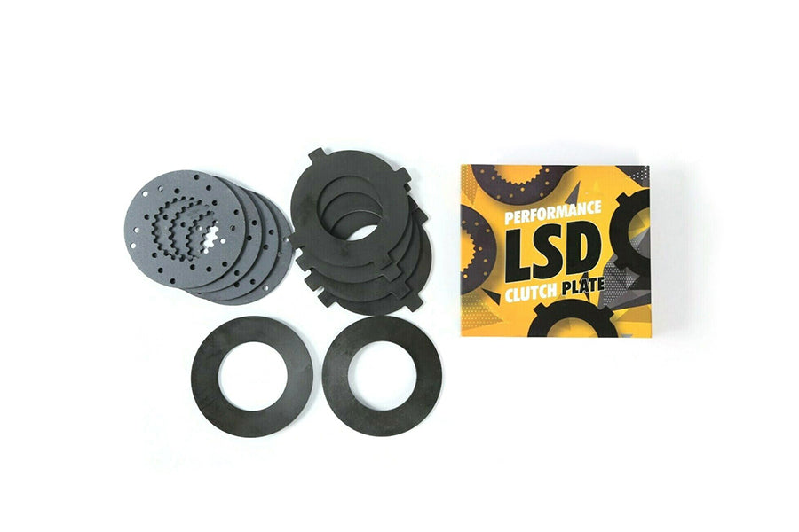 Full clutch‑plate pack for Audi R8 / Lamborghini Gallardo rear LSD—set of steel reaction plates, friction discs and preload shims by RacingDiffs